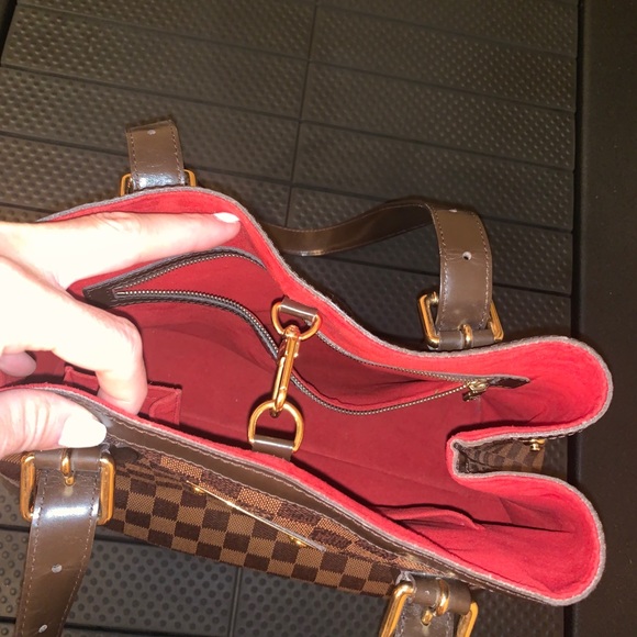 Authentic Louis Vuitton Damier Azur Hempstead MM - Picture 6 of 8